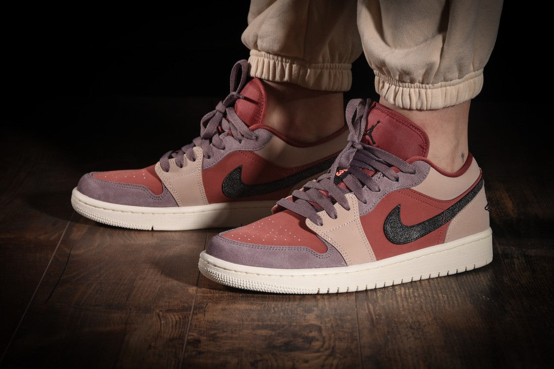 Custom Air Jordan 1 Low ‘Canyon Rust’ Sneakers