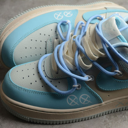 KAWSuede Custom Air Force 1 Style 3