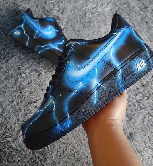 'Black Lightning' Custom Air Force 1