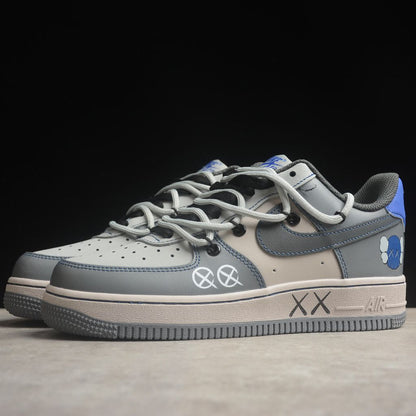 KAWSuede Custom Air Force 1 Style 2