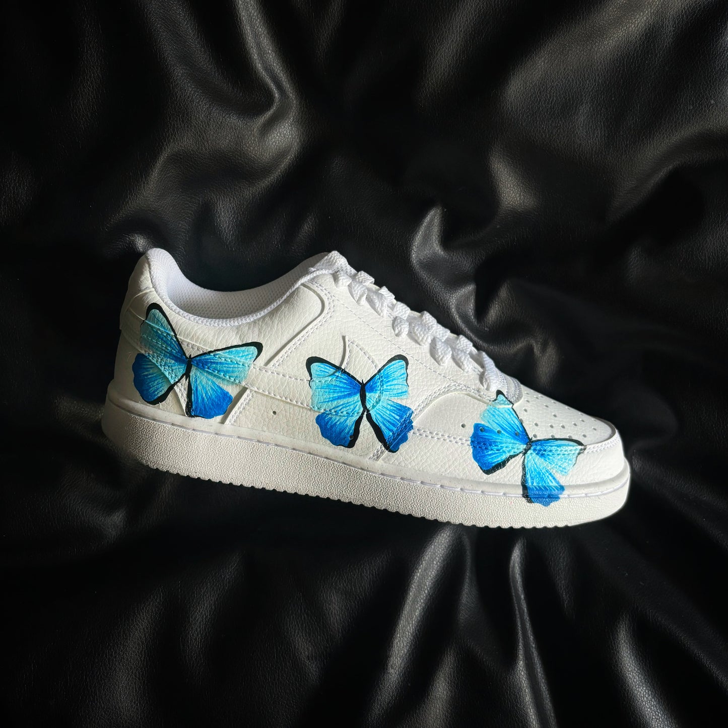 Custom Court Vision x Blue Butterfly