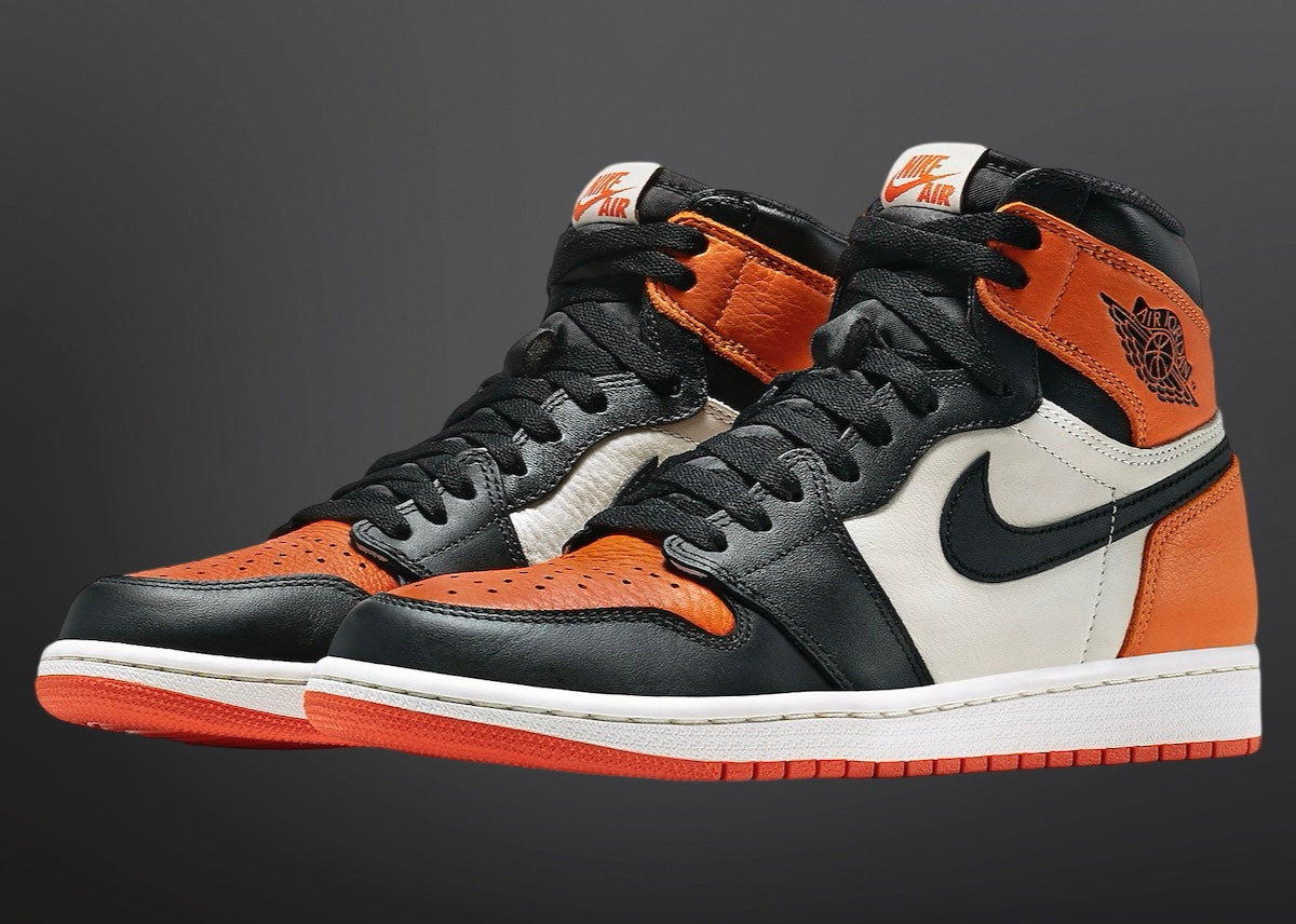 Custom Air Jordan 1 Retro High OG ‘Shattered Backboard’ Sneakers