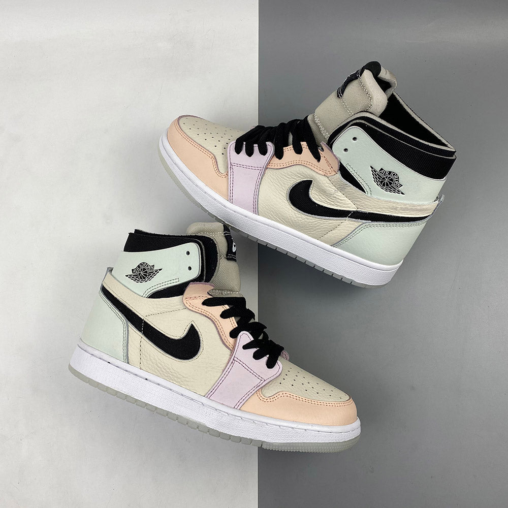 Custom Air Jordan 1 High Zoom Comfort ‘Easter’ Sneakers