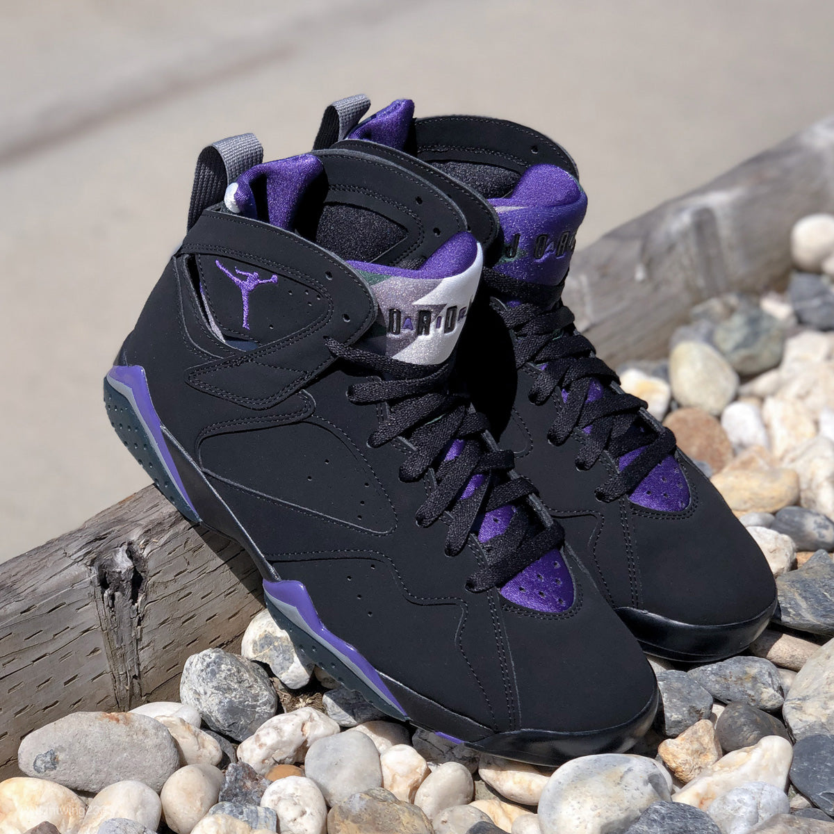 Custom Air Jordan 7 Retro PE ‘Ray Allen’ Sneakers