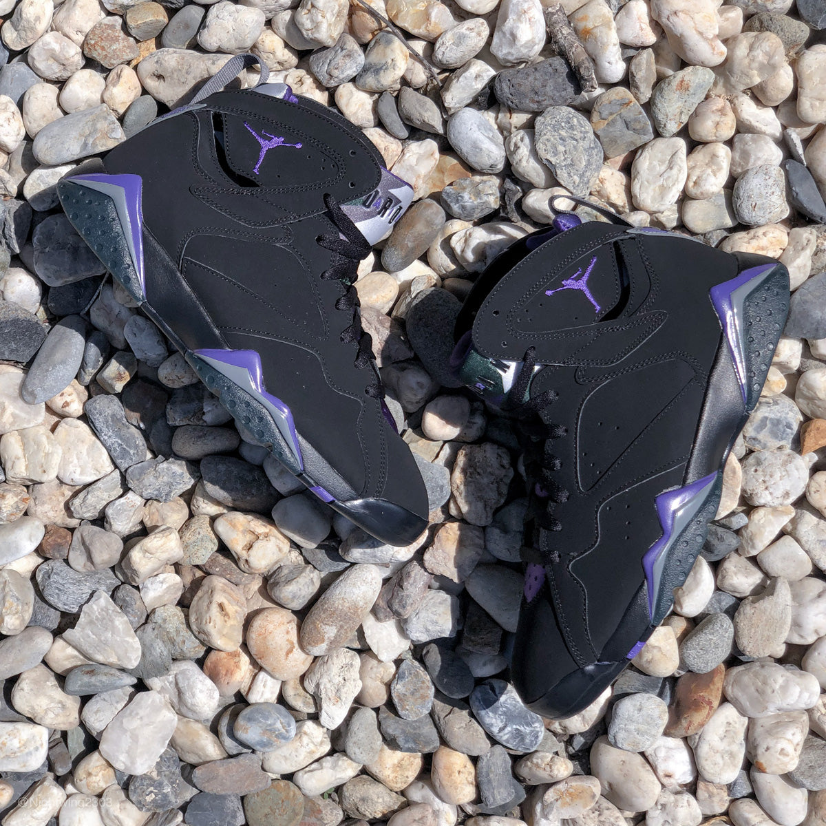 Custom Air Jordan 7 Retro PE ‘Ray Allen’ Sneakers