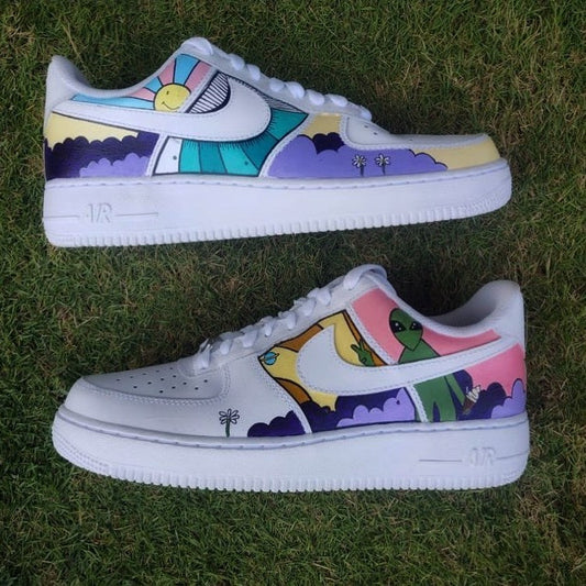 Custom Air Force 1 x Alien