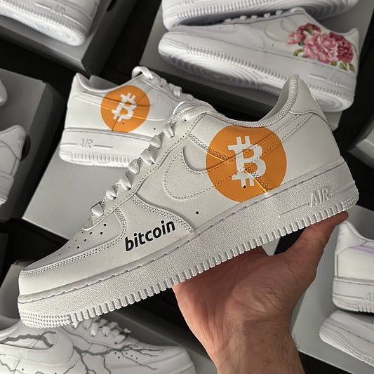 Custom Air Force 1 x Bitcoin Crypto