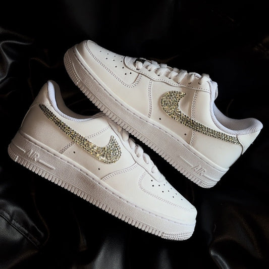 Custom Air Force 1 x Bling Swoosh