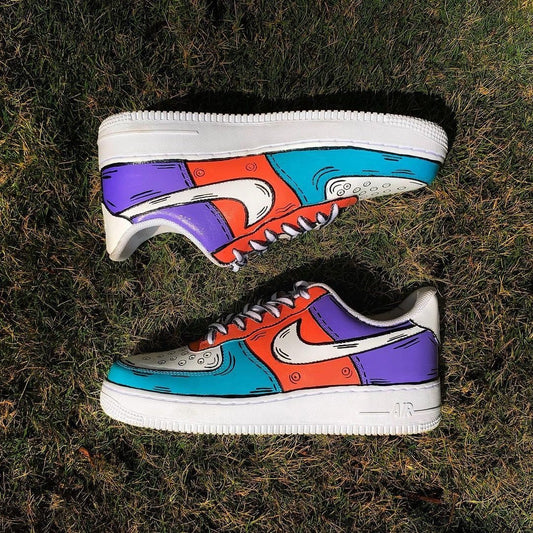 Custom Air Force 1 x Cartooned