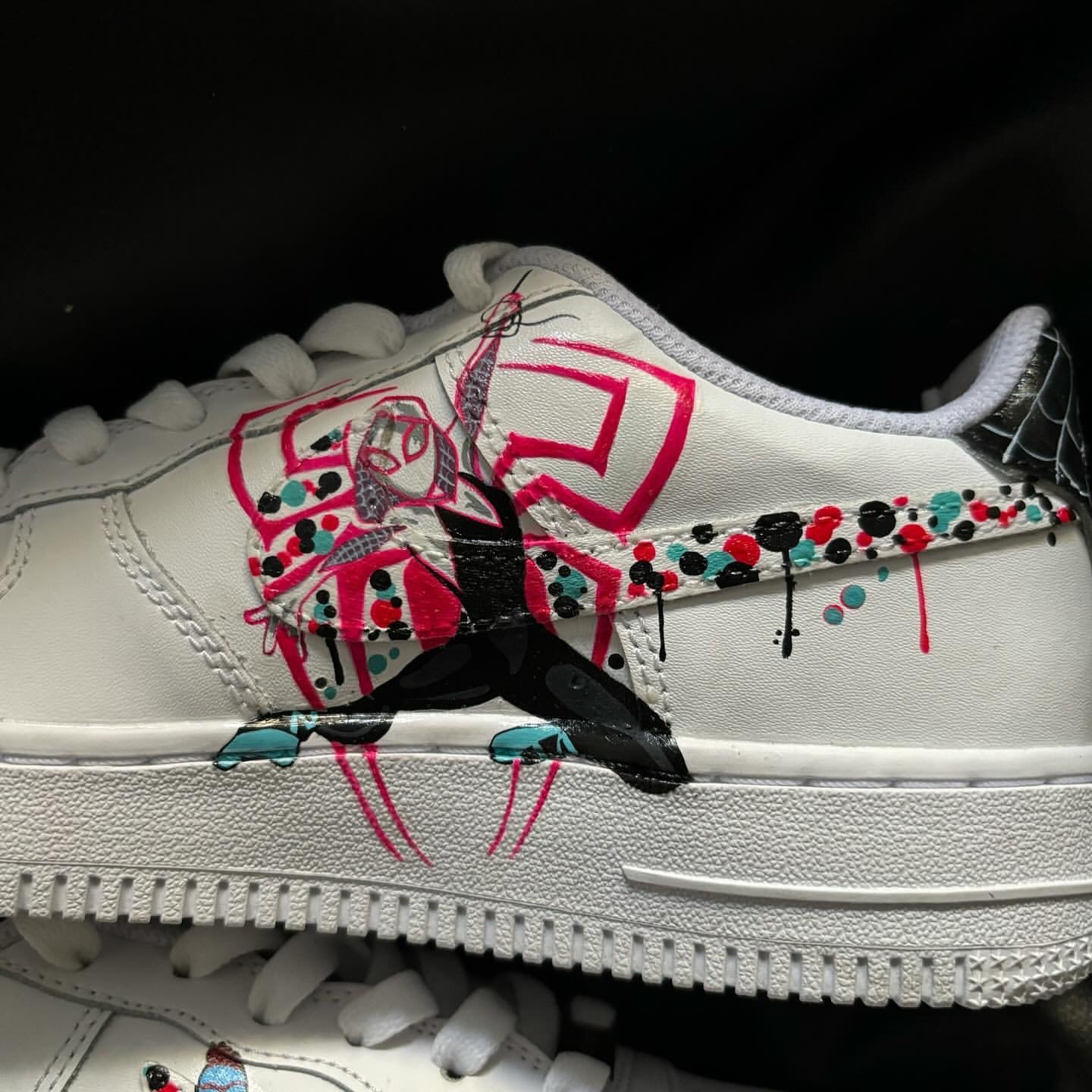 Custom Air Force 1 x Spiderman