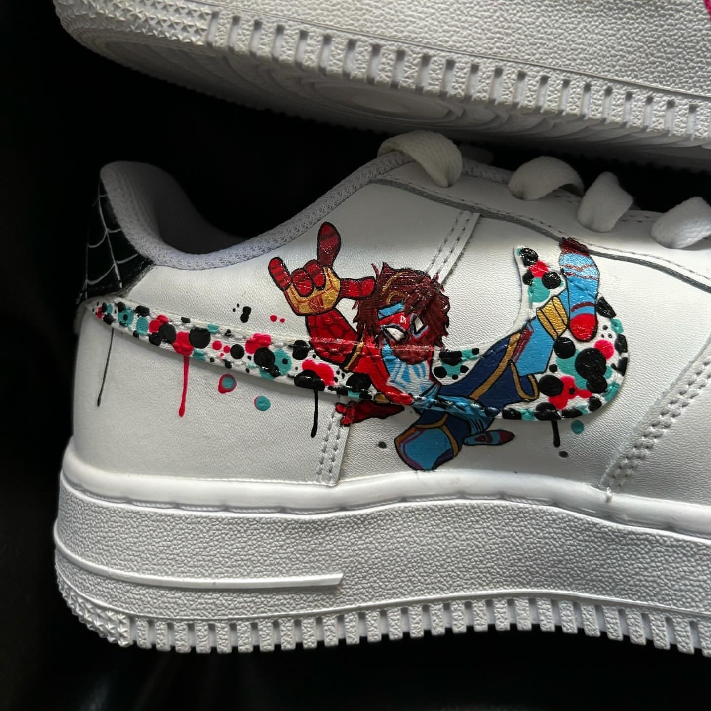 Custom Air Force 1 x Spiderman