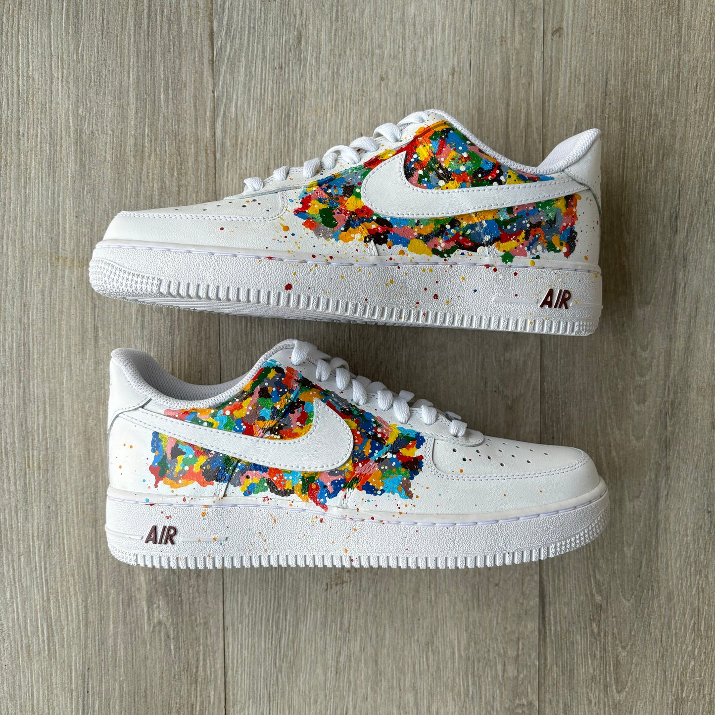 Custom Air Force 1 x Splatter