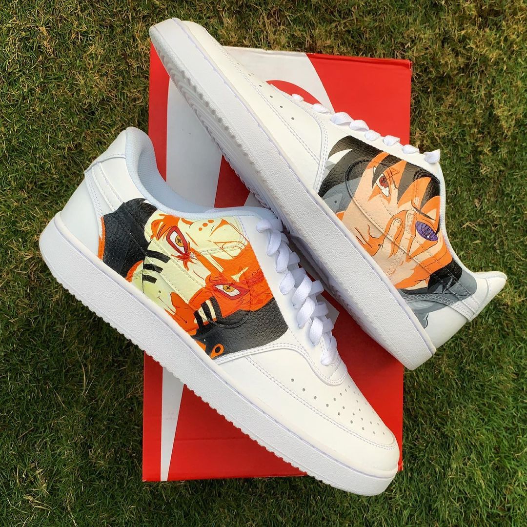 Custom Air Force 1 x Court Vision x Naruto x Sasuke