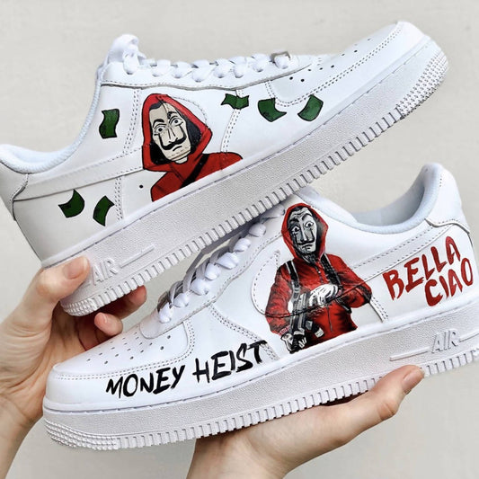 La Casa de Papel Custom Air Force 1