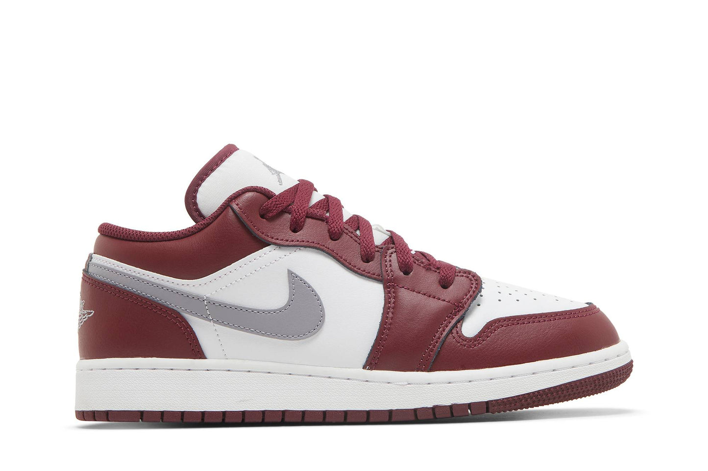 Custom Air Jordan 1 Low ‘Bordeaux’ Sneakers