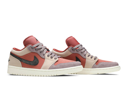 Custom Air Jordan 1 Low ‘Canyon Rust’ Sneakers