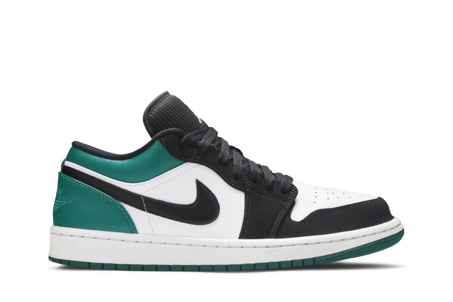 Custom Air Jordan 1 Low ‘Mystic Green’ Sneakers