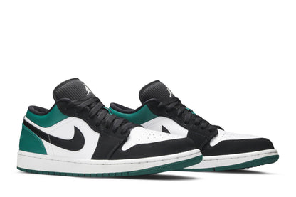 Custom Air Jordan 1 Low ‘Mystic Green’ Sneakers