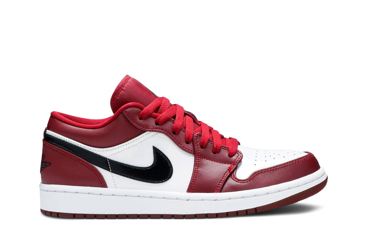 Custom Air Jordan 1 Low ‘Noble Red’ Sneakers