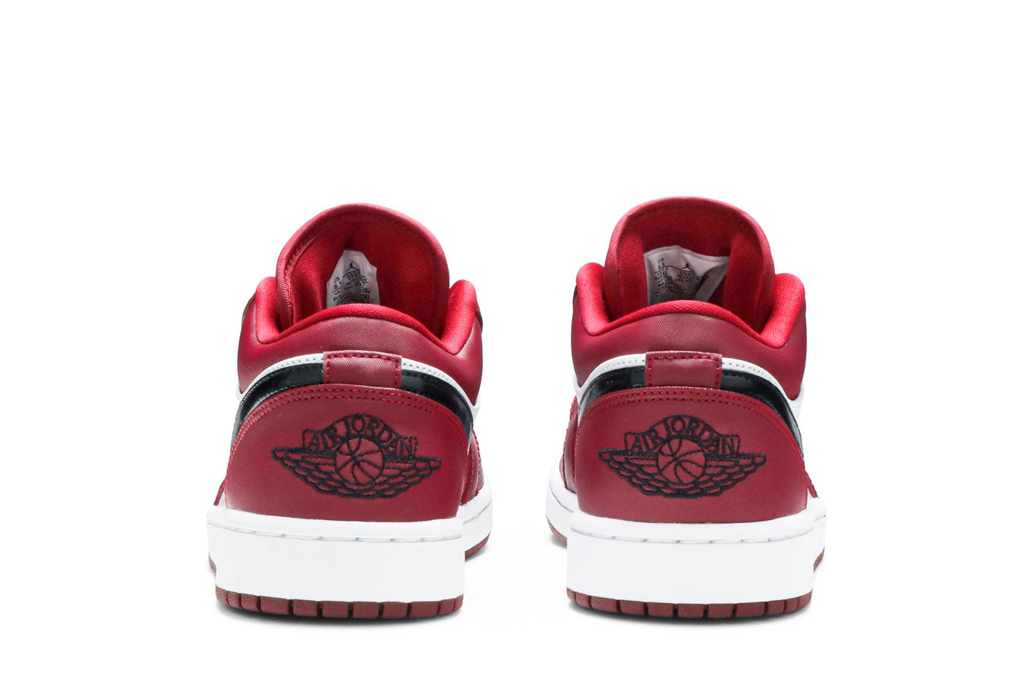 Custom Air Jordan 1 Low ‘Noble Red’ Sneakers