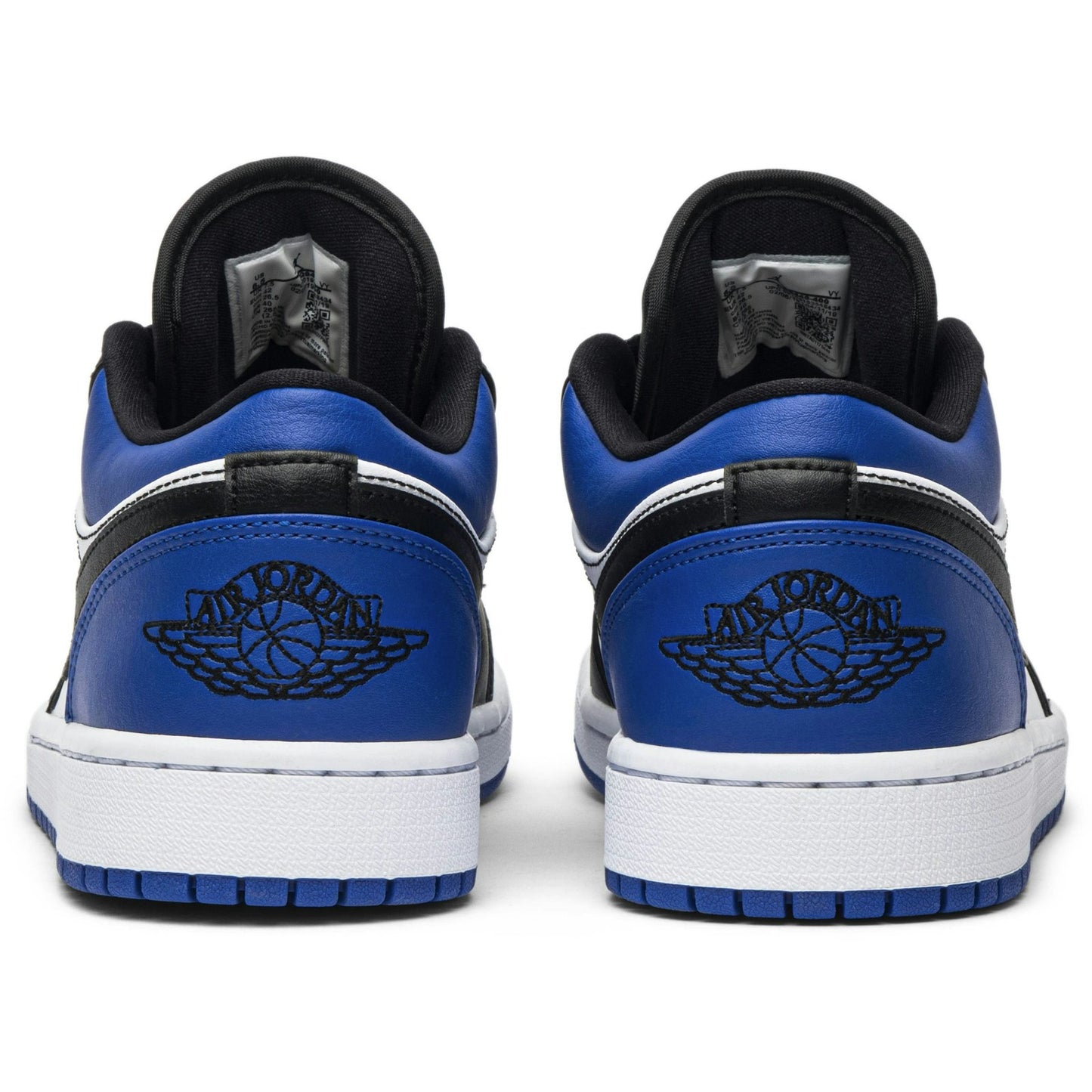 Custom Air Jordan 1 Low ‘Royal Toe’ Sneakers