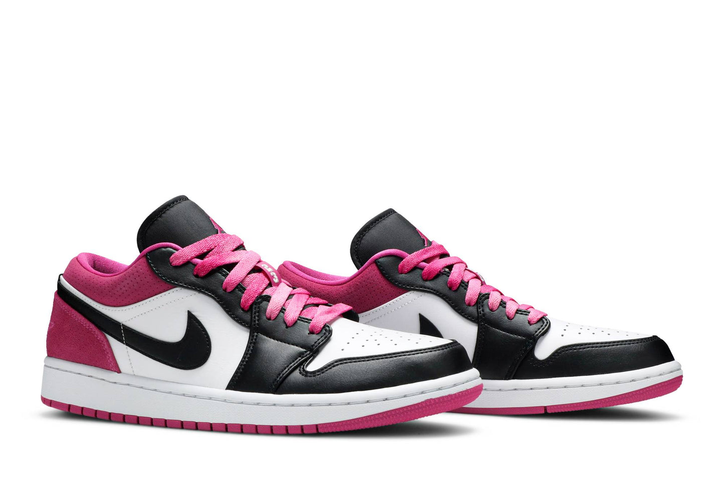 Custom Air Jordan 1 Low SE ‘Fuchsia’ Sneakers