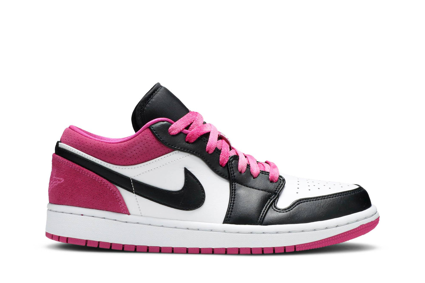 Custom Air Jordan 1 Low SE ‘Fuchsia’ Sneakers