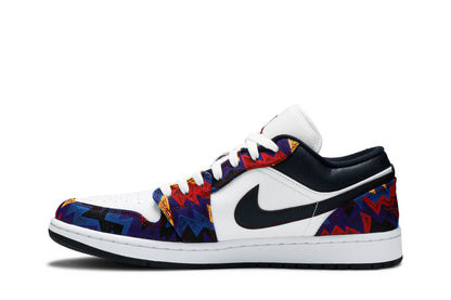 Custom Air Jordan 1 Low SE ‘Nothing But Net’ Sneakers