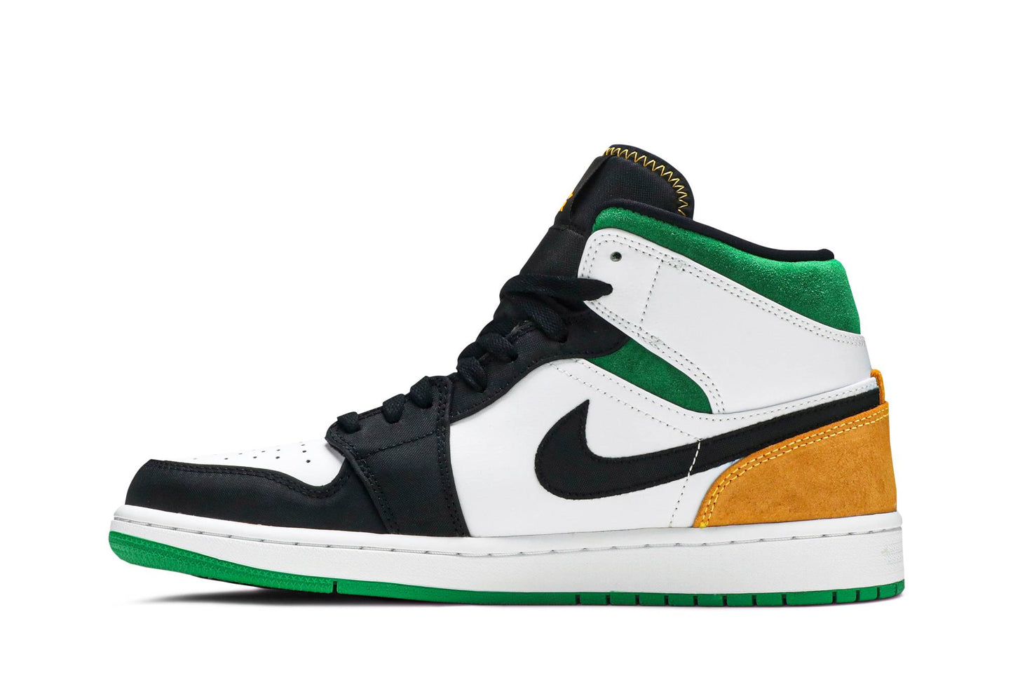 Custom Air Jordan 1 Mid SE ‘Oakland’ Sneakers