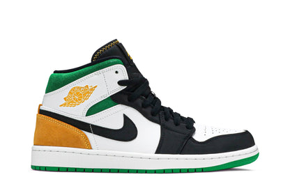 Custom Air Jordan 1 Mid SE ‘Oakland’ Sneakers