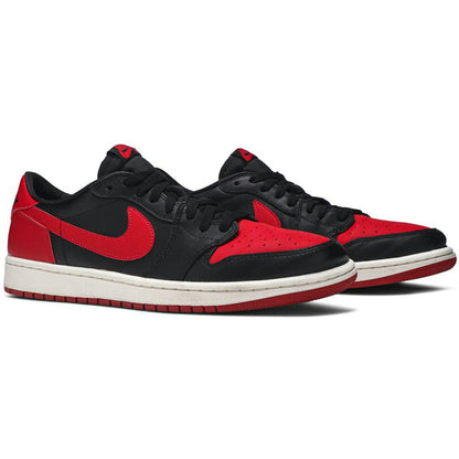 Custom Air Jordan 1 Retro Low OG ‘Bred’ Sneakers