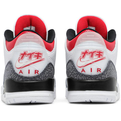 Custom Air Jordan 3 SE-T ‘Fire Red’ Japan Exclusive Sneakers