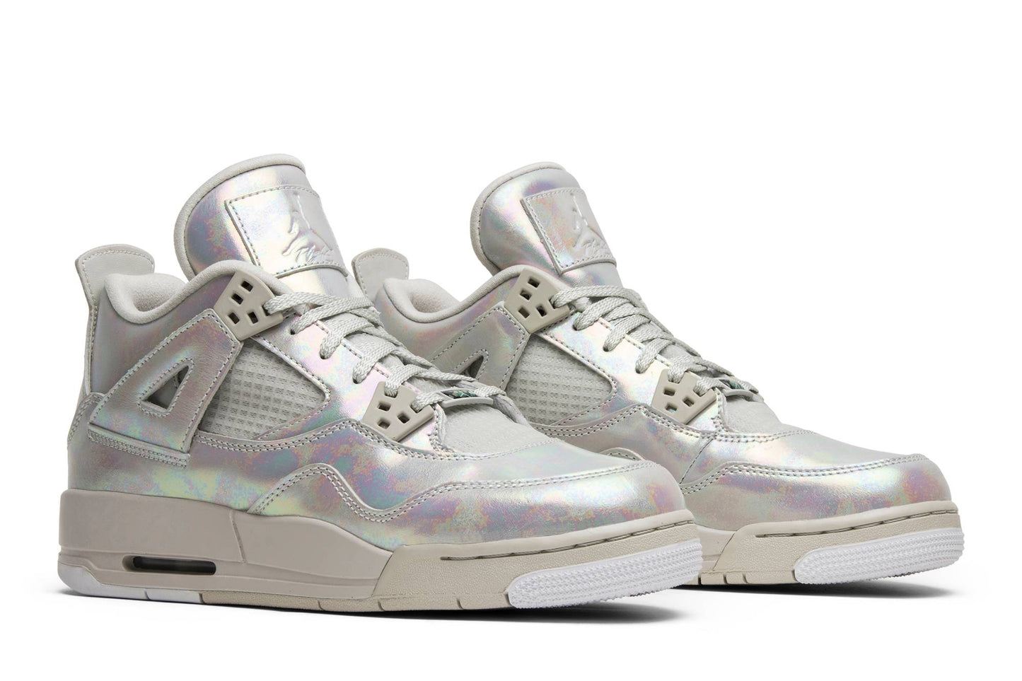 Custom Air Jordan 4 GG ‘Pearl’ Sneakers