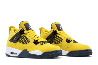 Custom Air Jordan 4 Retro ‘Lightning’ Sneakers