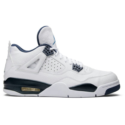 Custom Air Jordan 4 Retro LS ‘Legend Blue’ Sneakers