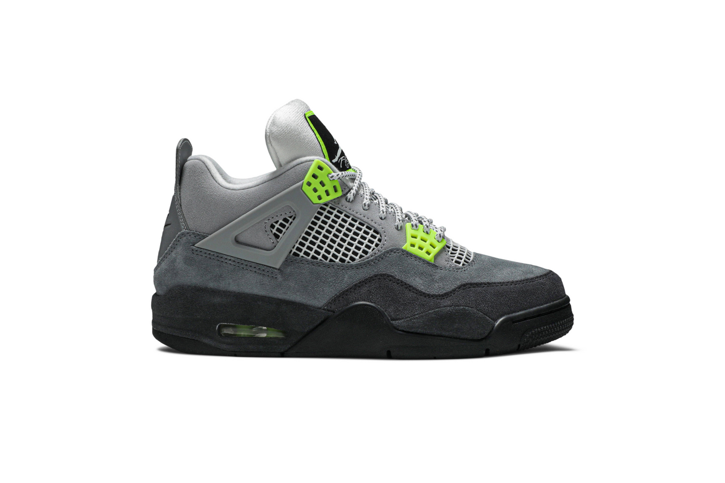 Custom Air Jordan 4 Retro SE ‘Neon 95’ Sneakers