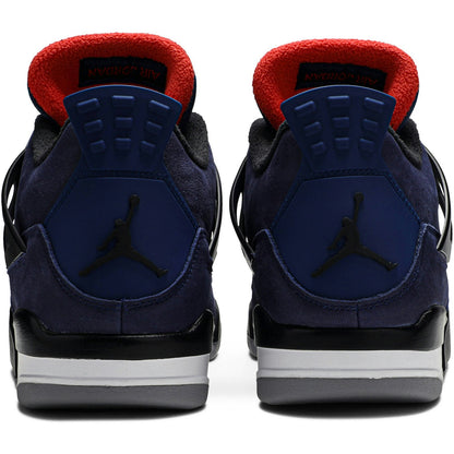 Custom Air Jordan 4 Winter ‘Loyal Blue’ Sneakers