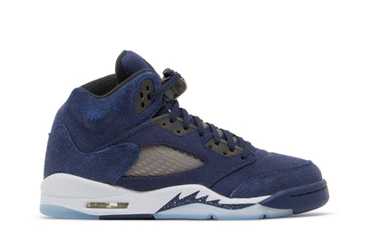 Custom Air Jordan 5 Retro ‘Midnight Navy’ Sneakers