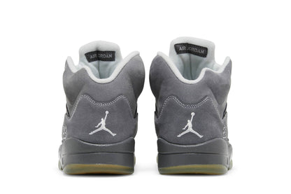 Custom Air Jordan 5 Retro ‘Wolf Grey’ Sneakers