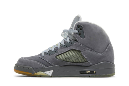 Custom Air Jordan 5 Retro ‘Wolf Grey’ Sneakers