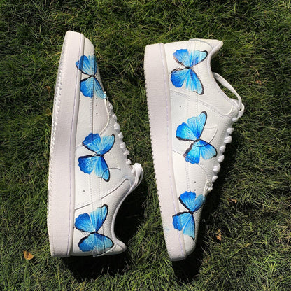 Custom Court Vision x Blue Butterfly