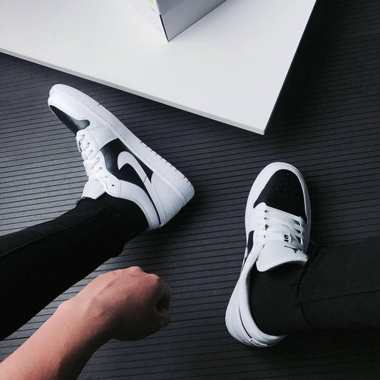 Custom  Air Jordan 1 Low ‘Panda’ Sneakers