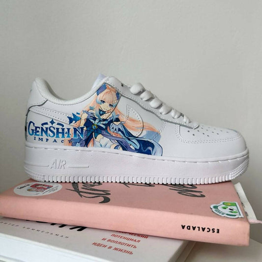 'Genshin Essence Elevation' Custom Air Force 1