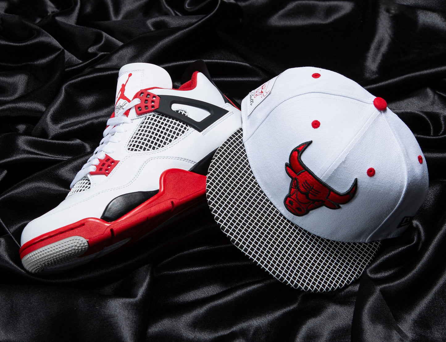 Custom Air Jordan 4 Retro OG ‘Fire Red’ Sneakers