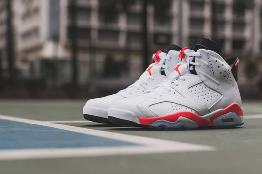 Custom Air Jordan 6 Retro ‘Infrared’ Sneakers