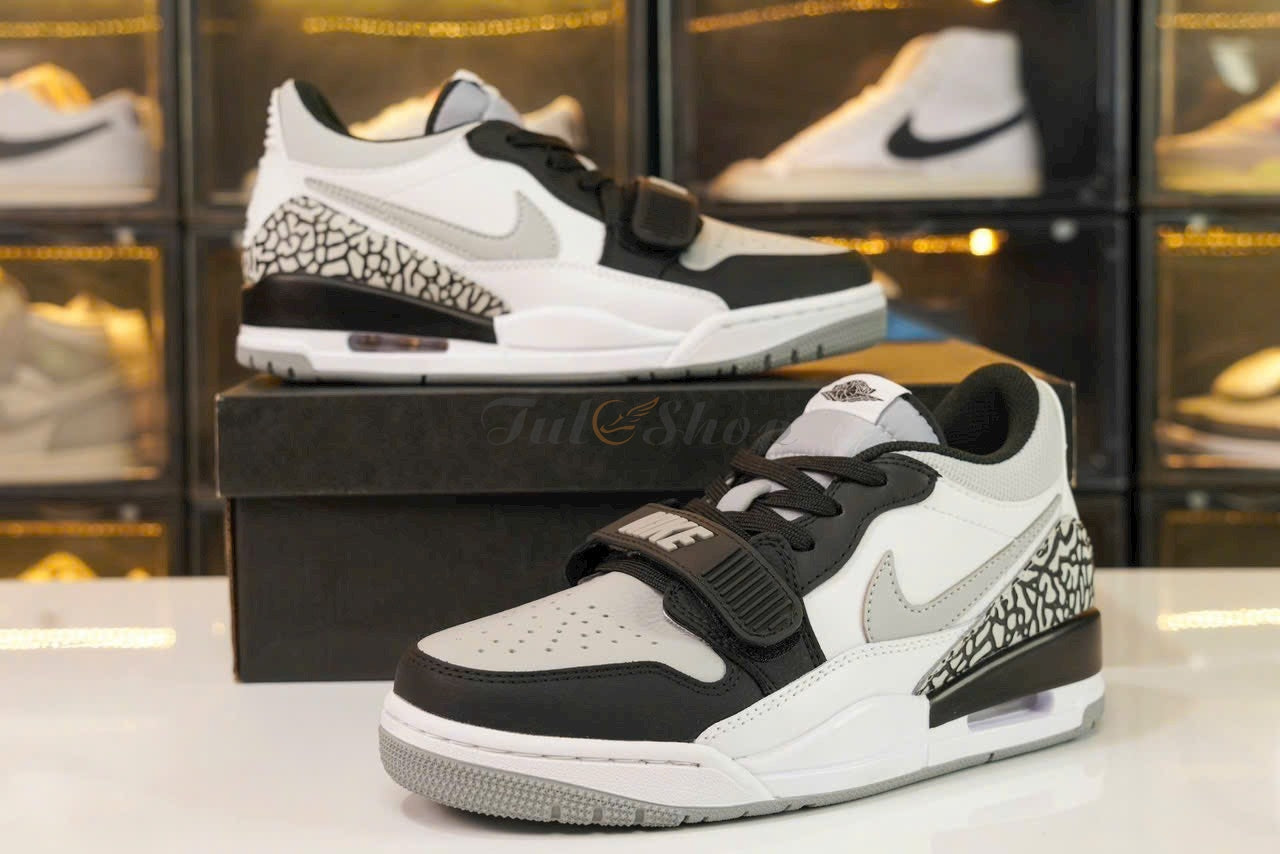 Custom Air Jordan Legacy 312 Low ‘Light Smoke Grey’ Sneakers