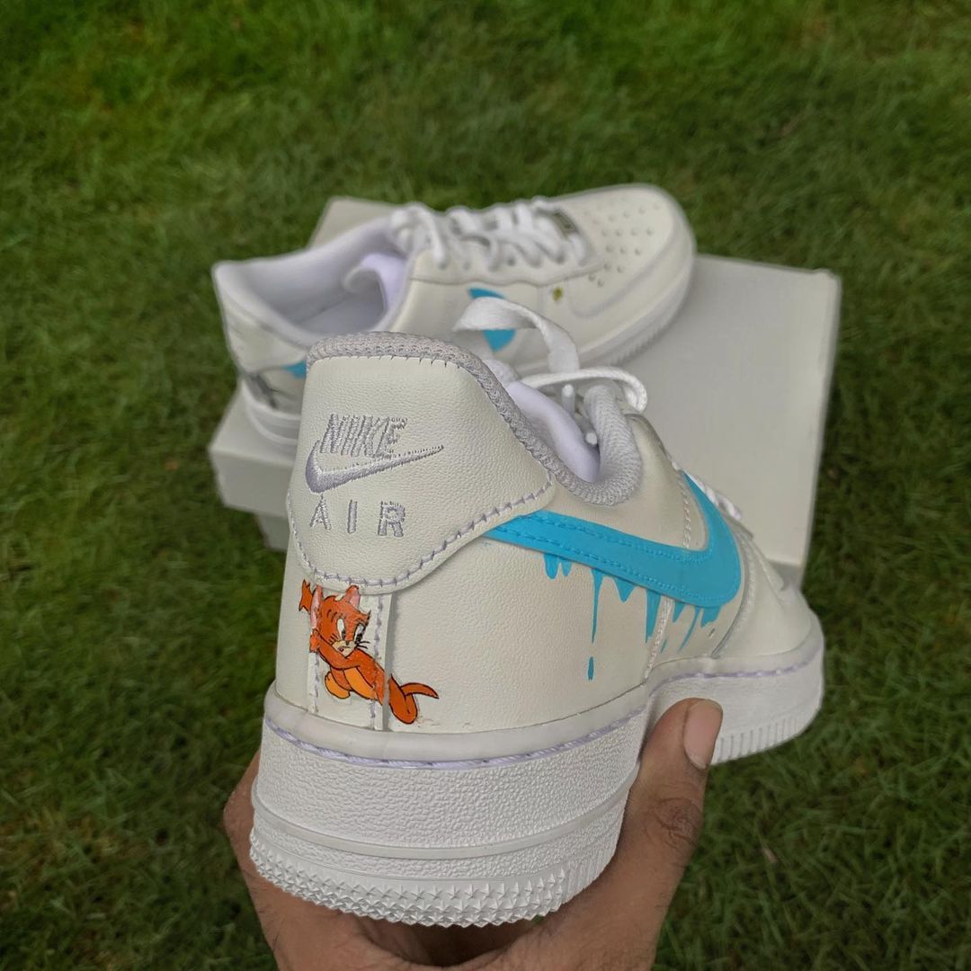 Custom Air Force 1 x Tom And Jerry Drip