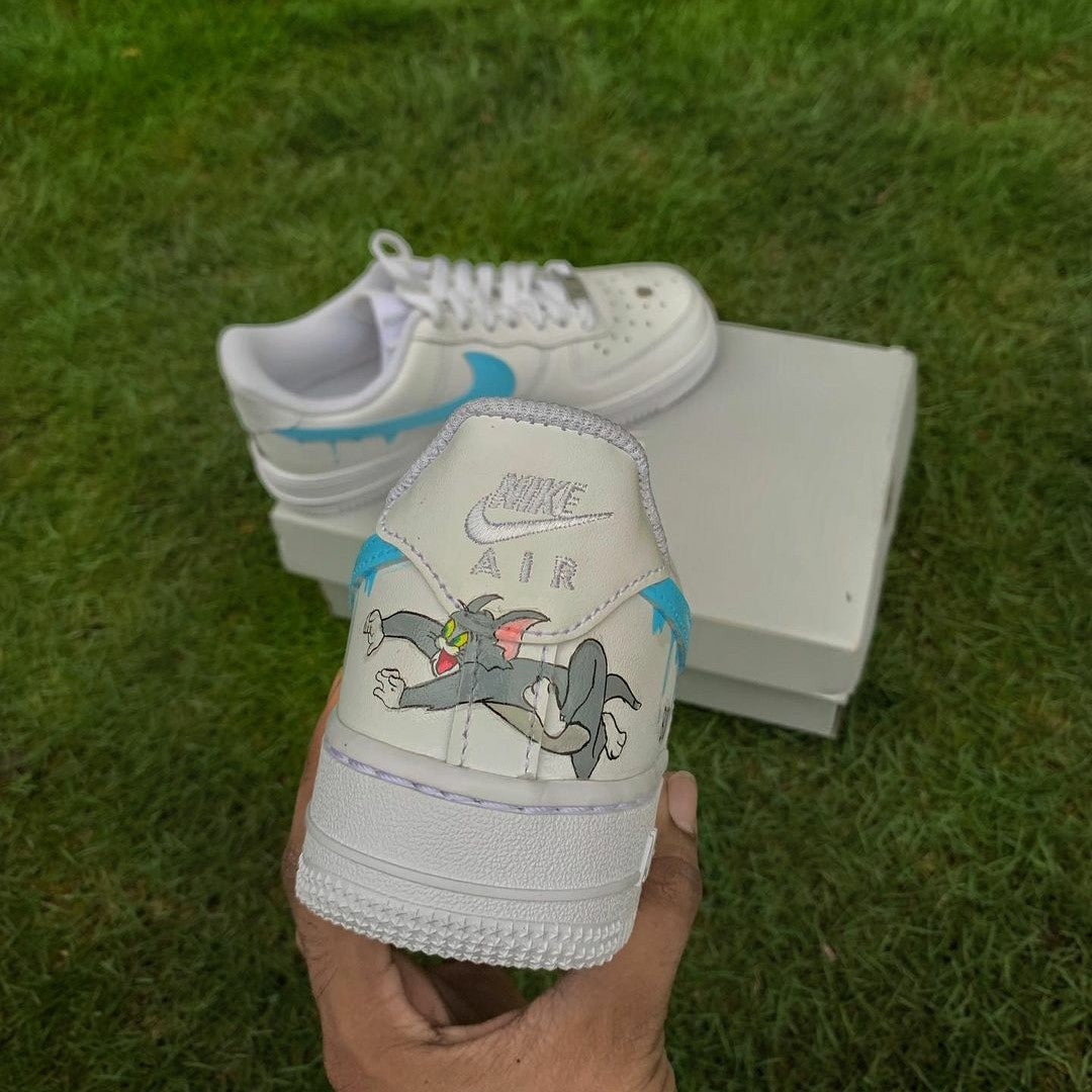 Custom Air Force 1 x Tom And Jerry Drip