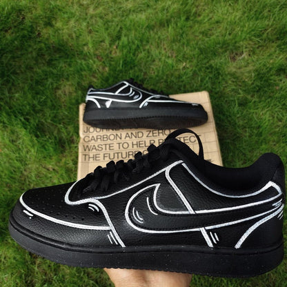 Custom Air Force Court Vison x Cartoon