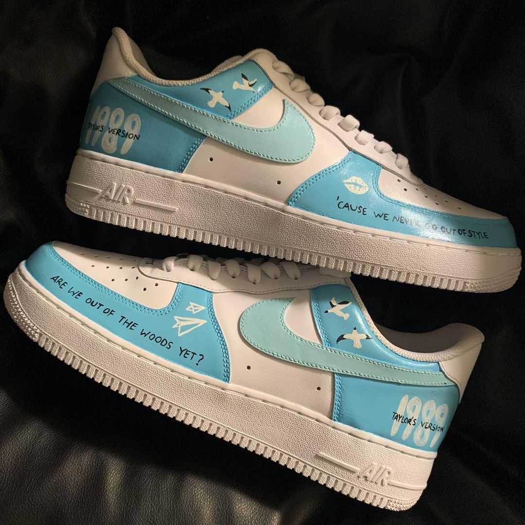 Custom Air Force 1 x Taylor Swift 1989 Eras Tour